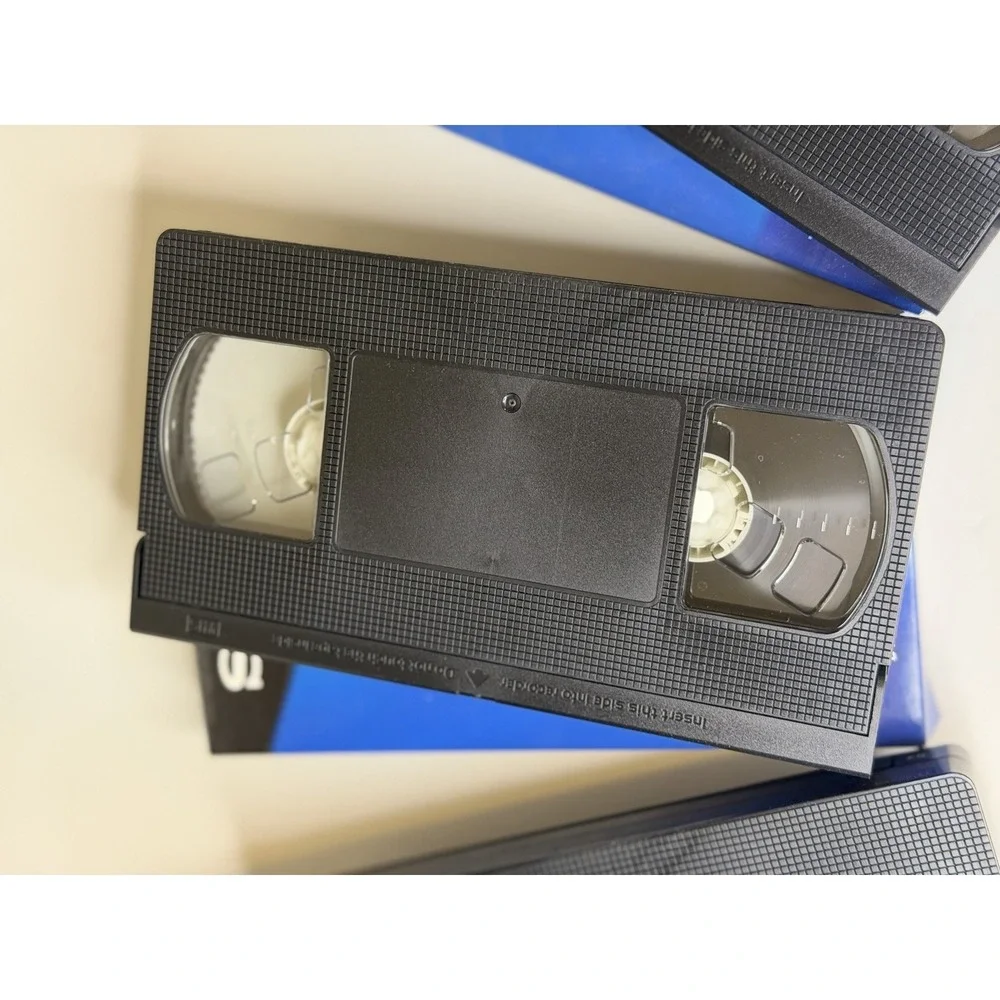 3 Pack of Sealed Sony T-120VL 6 HR Premium Grade Blank VHS Video Cassette Lot